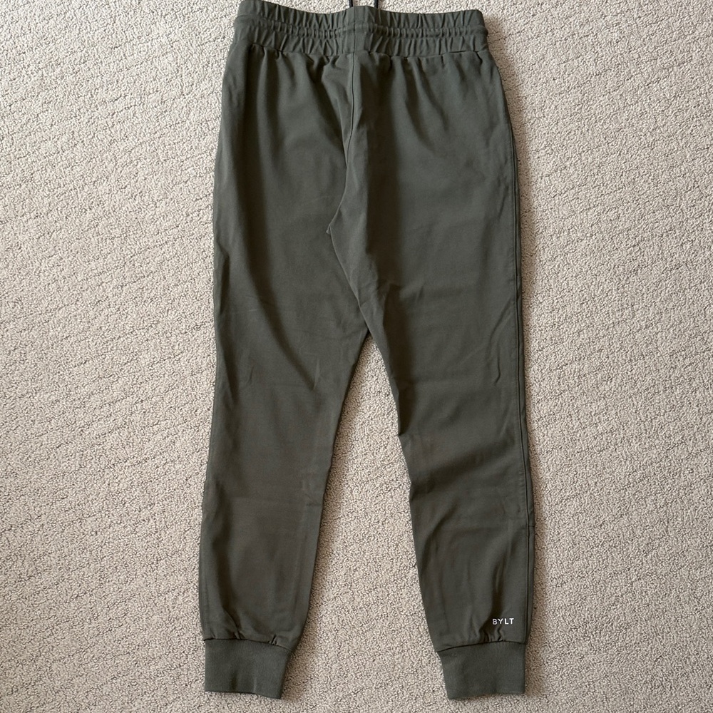 BYLT Basics Forest Green Joggers - Picture 5 of 7